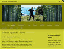 Tablet Screenshot of health-secrets.nl